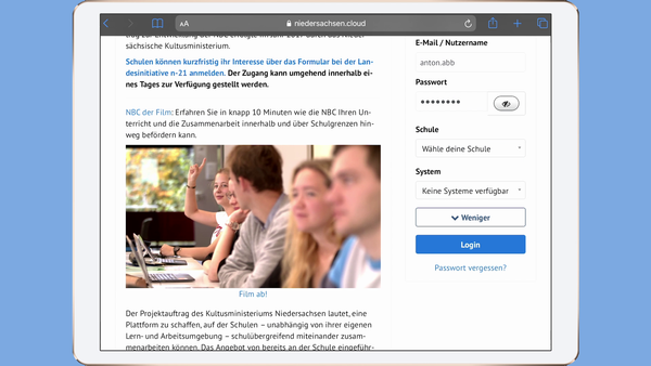Erster Login in der NBC ... Der Anmeldeprozess einfach erklärt....